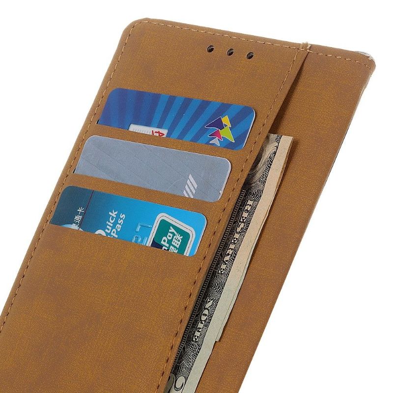 Etui Til Xiaomi Redmi 7 Anti-fall Milo Faux Leather Basic