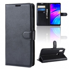 Etui Til Xiaomi Redmi 7 Anti-fall Stil Skinnkortholder