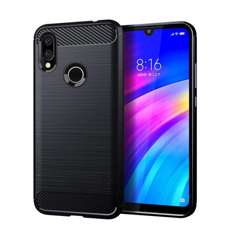 Mobildeksel Til Xiaomi Redmi 7 Mofi Børstet Gel