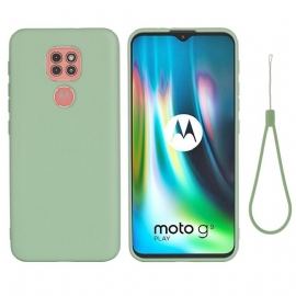 Deksel Til Motorola Moto G9 Play Puro Silikonvæske