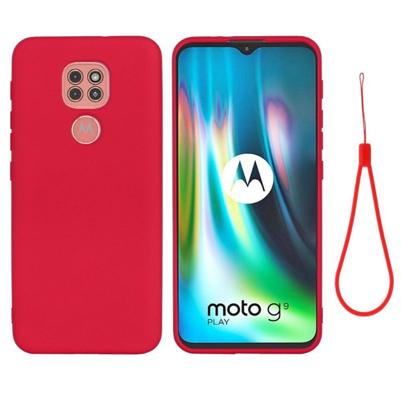 Deksel Til Motorola Moto G9 Play Puro Silikonvæske