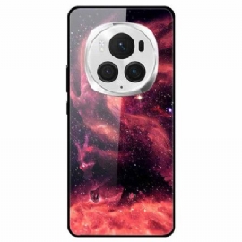 Deksel Honor Magic 6 Pro Mobildeksel Nebula Herdet Glass