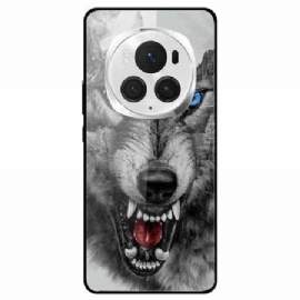 Deksel Honor Magic 6 Pro Mountain Wolf Herdet Glass