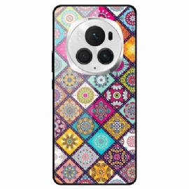 Deksel Honor Magic 6 Pro Patchwork Herdet Glass