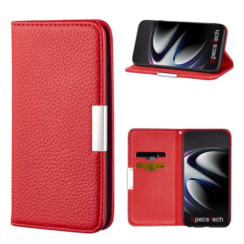 Folio Deksel Til Samsung Galaxy S21 Ultra 5G Anti-fall Lærdeksel Grained Faux Leather Flip