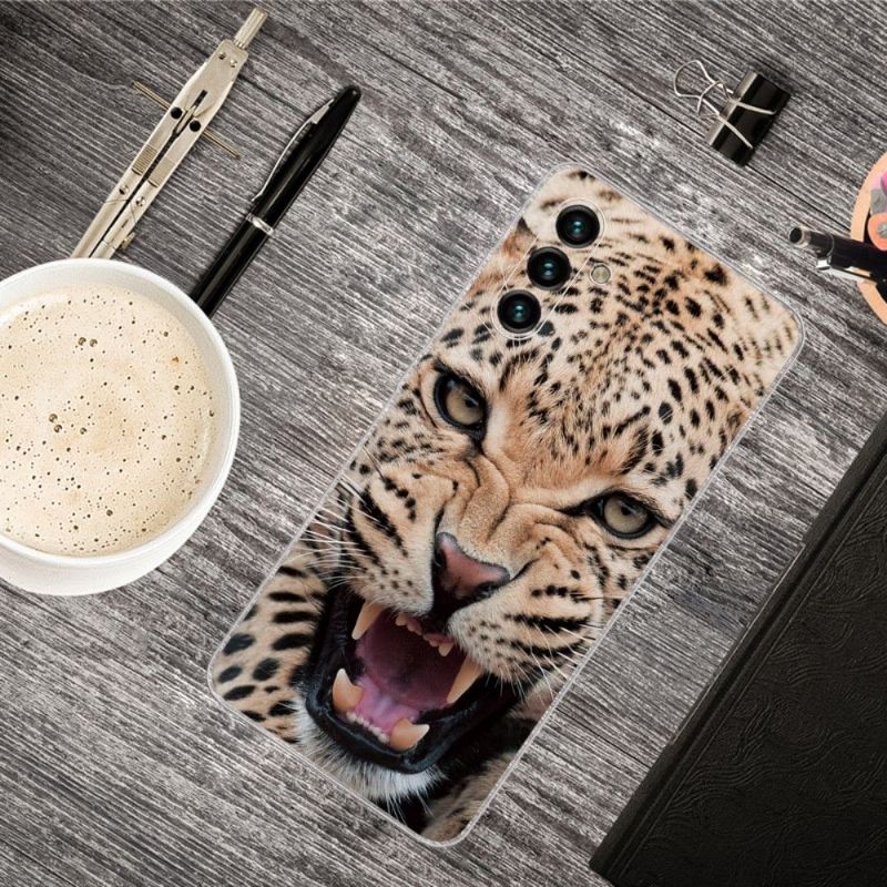 Deksel Til Samsung Galaxy A13 5G Brølende Leopard