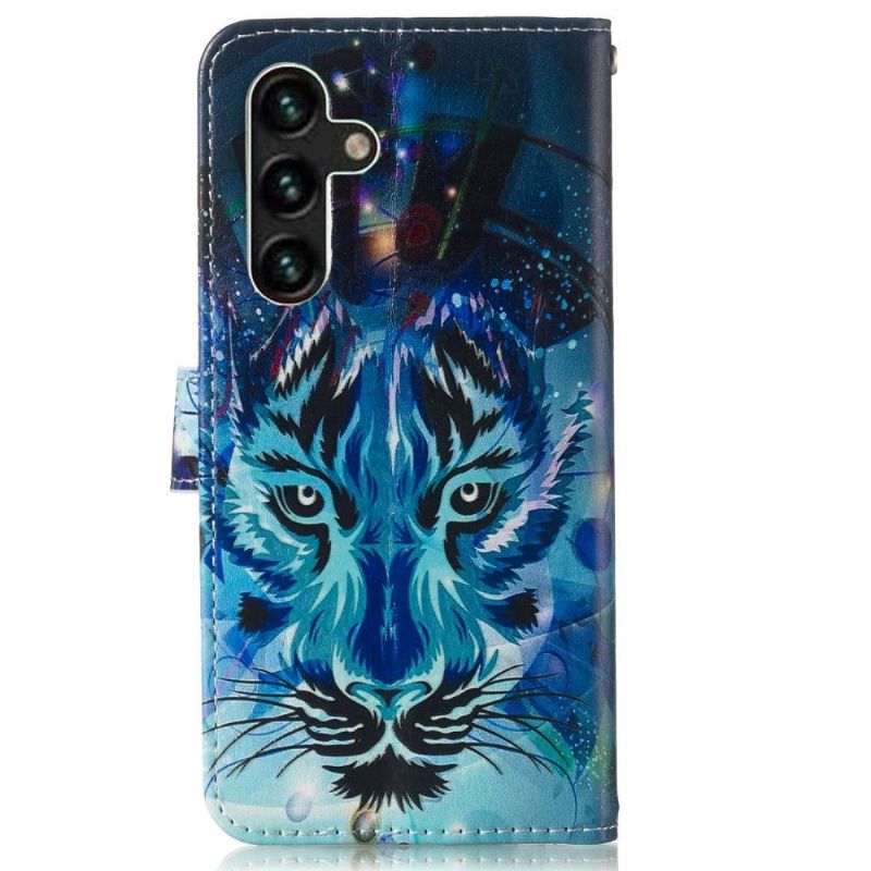 Lærdeksel Til Samsung Galaxy A13 5G Originalitet Kunstnerisk Tiger