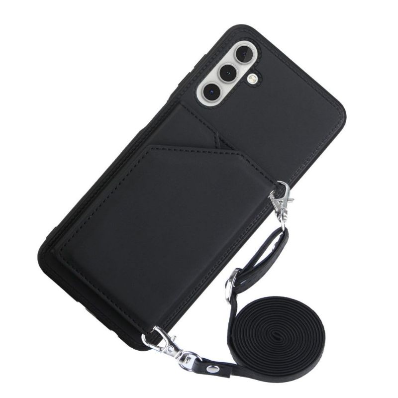 Mobildeksel Til Samsung Galaxy A13 5G Aude Multi-compartment Lanyard