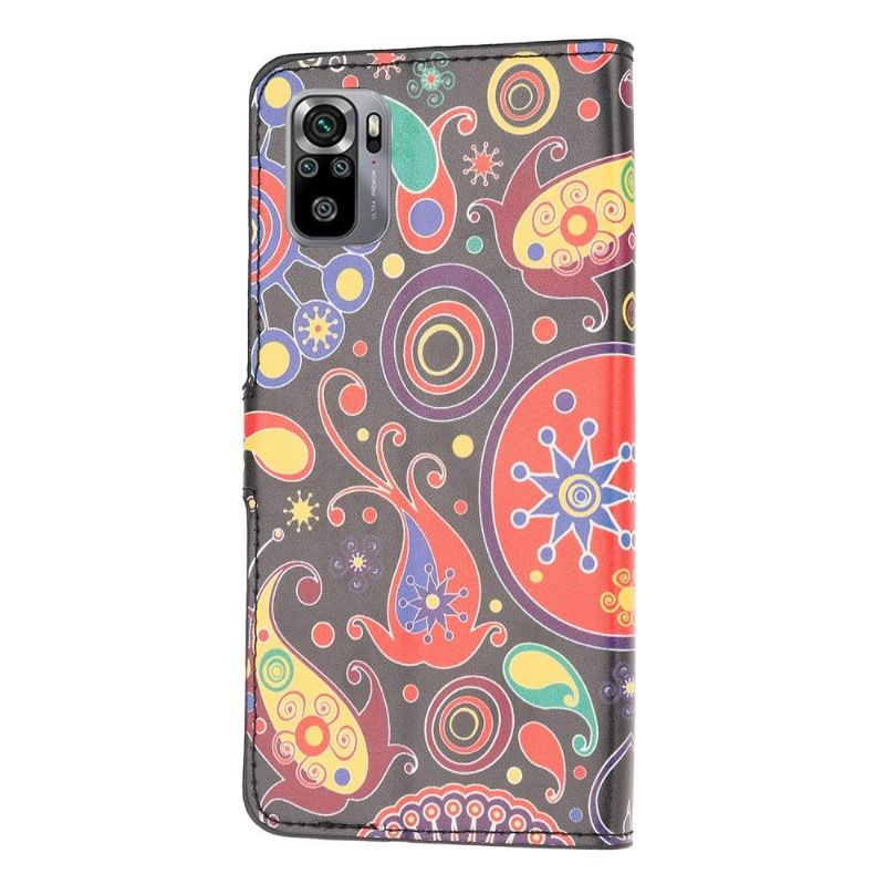 Folio Deksel Til Xiaomi Redmi Note 10 Paisleyblomst