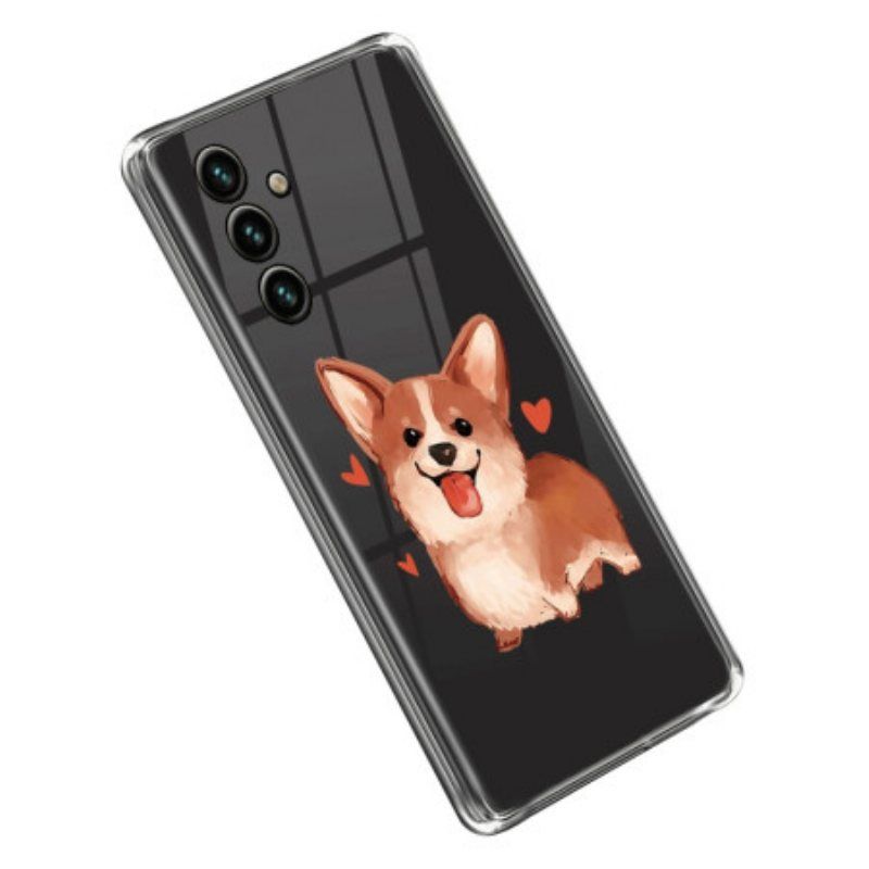 Deksel Til Samsung Galaxy A14 / A14 5G Gjennomsiktig Hund