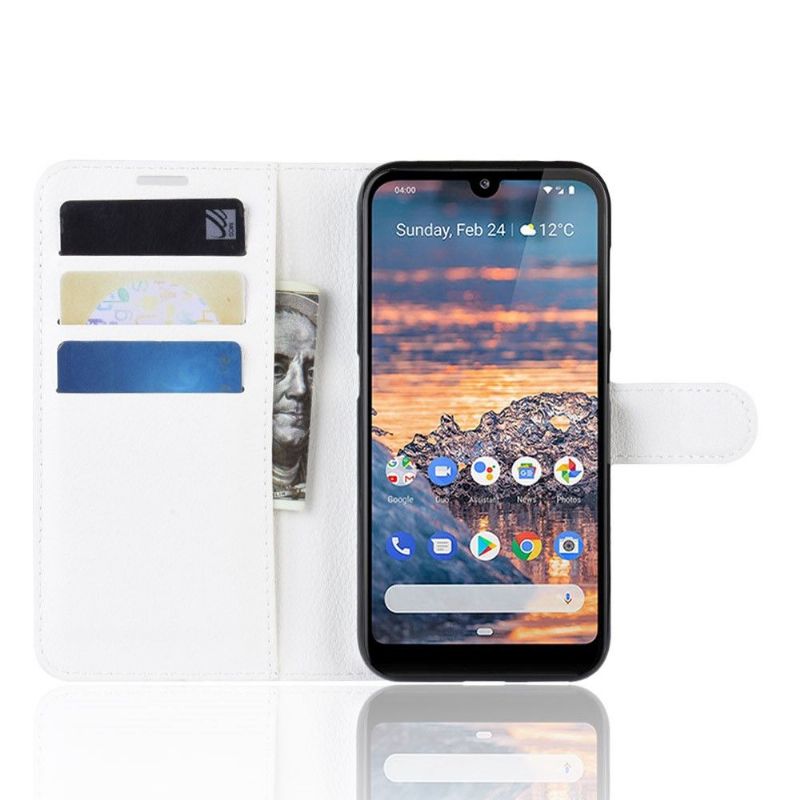 Etui Til Nokia 4.2 Stil Skinnkortholder