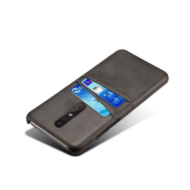 Mobildeksel Til Nokia 4.2 Melody Leather Effect Card Holder