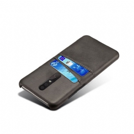 Mobildeksel Til Nokia 4.2 Melody Leather Effect Card Holder