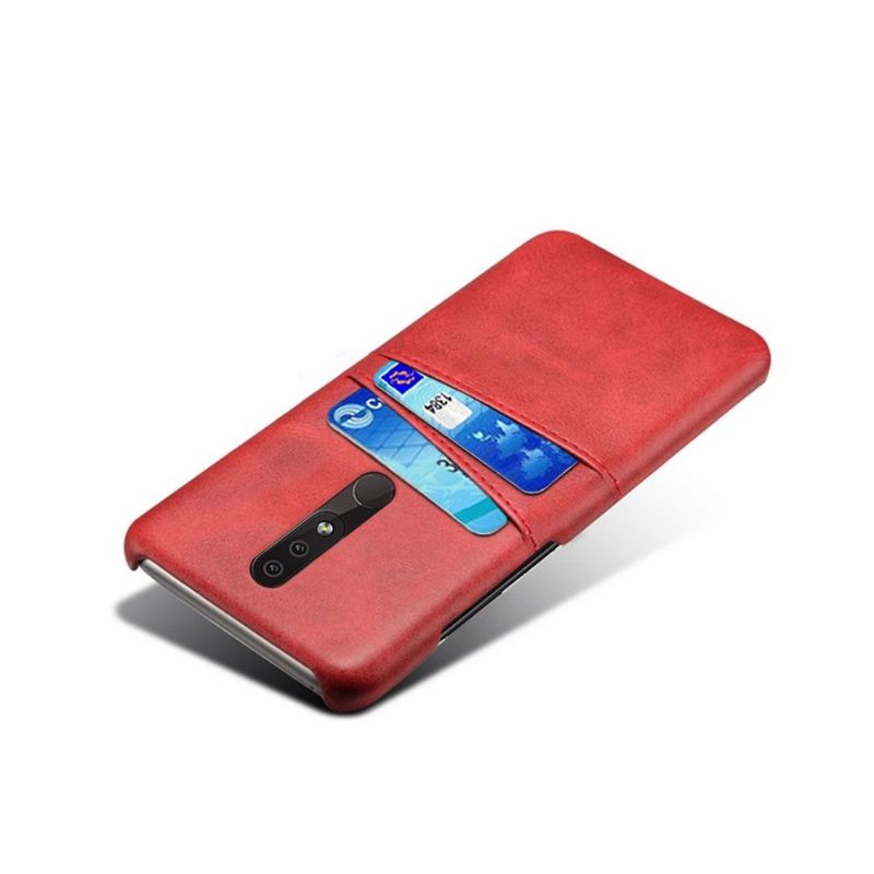 Mobildeksel Til Nokia 4.2 Melody Leather Effect Card Holder