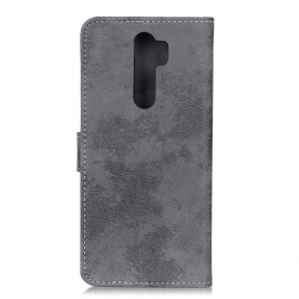 Etui Til Xiaomi Redmi 9 Anti-fall Cyrius Kunstskinn Vintage