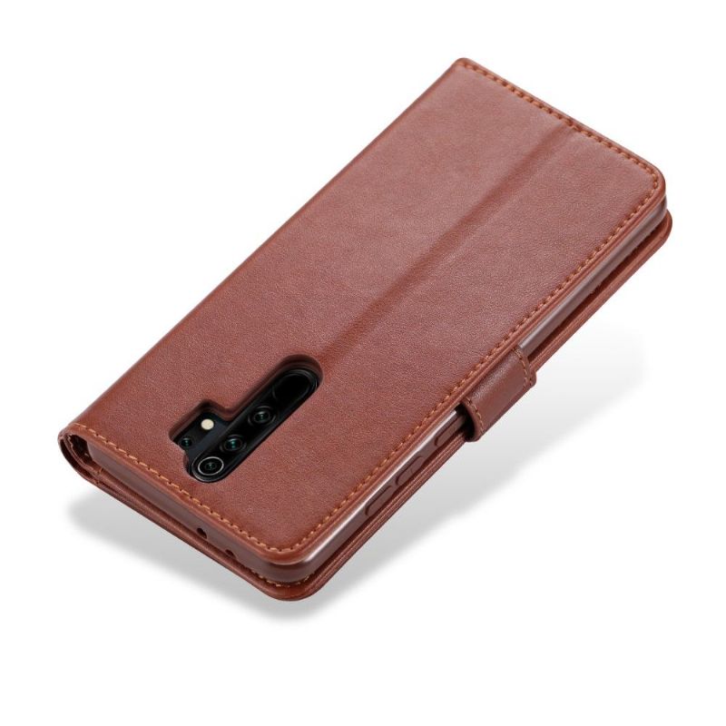 Folio Deksel Til Xiaomi Redmi 9 Azns Retro Leather Effect