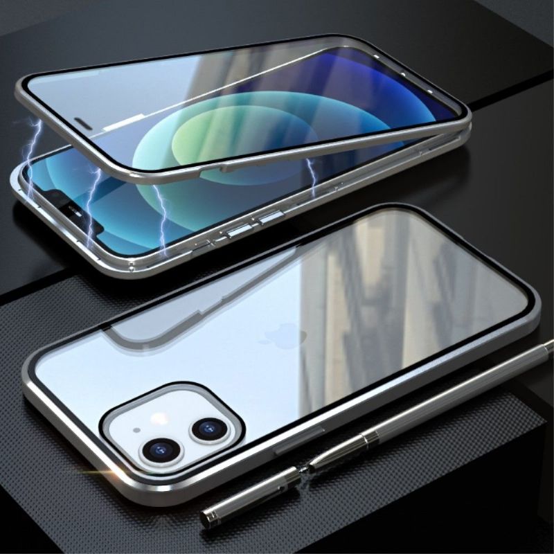 Deksel Til iPhone 12 Mini Anti-fall Luphie Bumper Aluminium