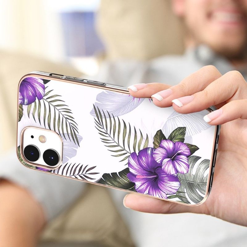 Deksel Til iPhone 12 Mini Eksotiske Blomster