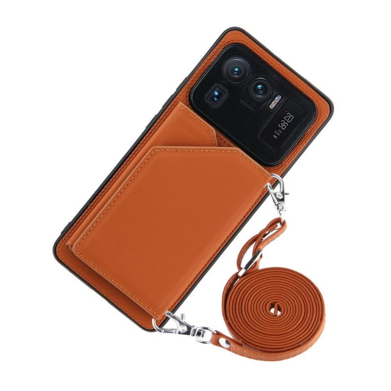 Deksel Til Xiaomi Mi 11 Ultra Aude Multi-compartment Lanyard