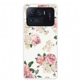 Deksel Til Xiaomi Mi 11 Ultra Blomster