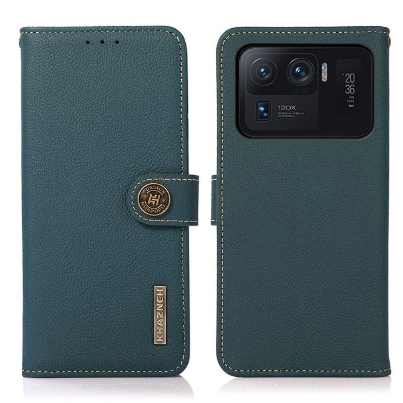 Folio Deksel Til Xiaomi Mi 11 Ultra Khazneh Classic Leather