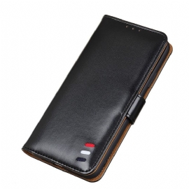 Folio Deksel Til Xiaomi Mi 11 Ultra Støttefunksjon For Melody Leather Effect