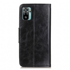 Etui Til Xiaomi Redmi Note 10 4G / Note 10S Edouard Kunstskinn