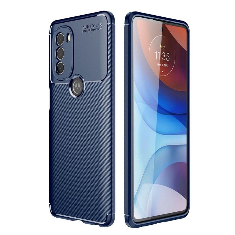 Deksel Til Motorola Moto G71 5G Karbonfiberstil