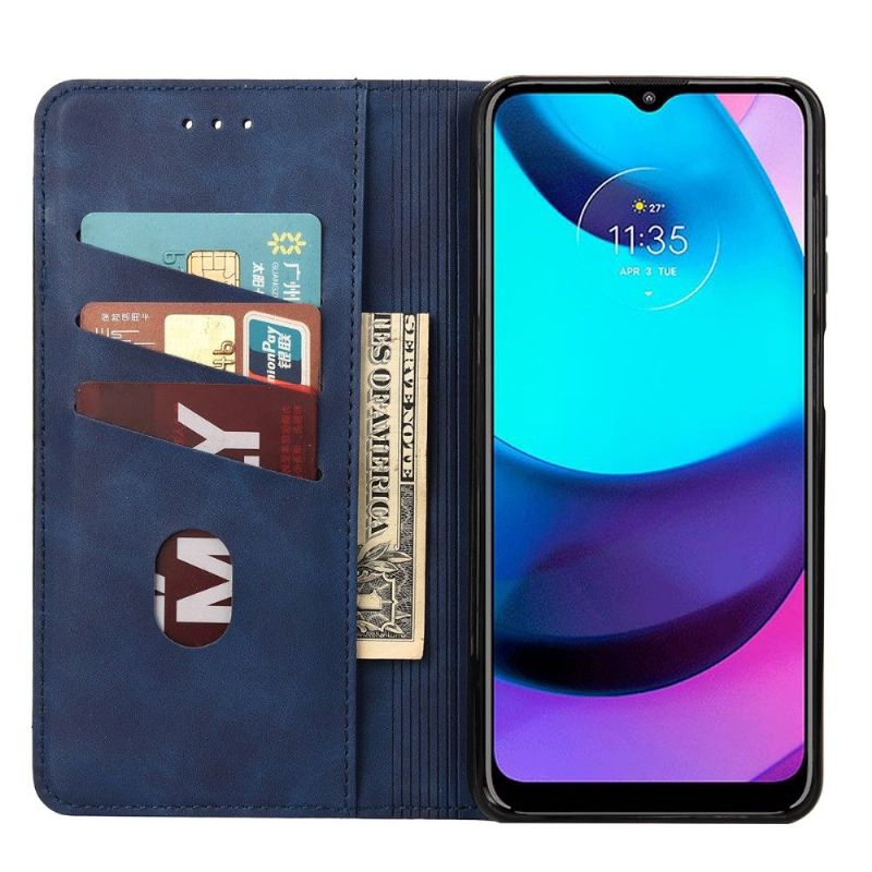 Folio Deksel Til Motorola Moto G71 5G Det Fantastiske Kunstskinnet