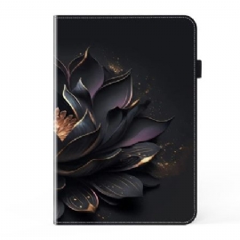 Etui Samsung Galaxy Tab S9 Fe Plus Lilla Lotus Beskyttelse Deksel