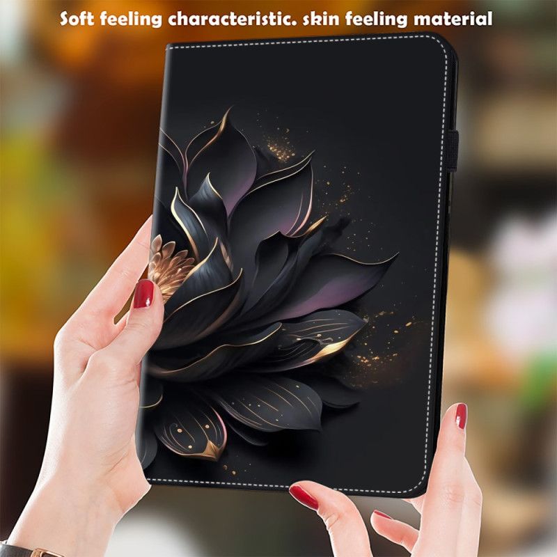 Etui Samsung Galaxy Tab S9 Fe Plus Lilla Lotus Beskyttelse Deksel