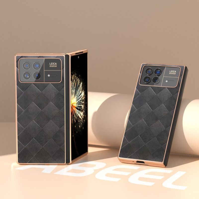 Deksel Xiaomi Mix Fold 3 Vevd Mønster Beskyttelse Deksel