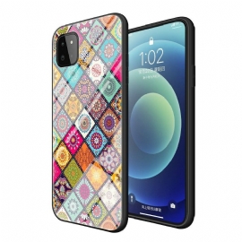 Deksel Til Samsung Galaxy A22 5G Mandala Kaleidoskop Med Stativ