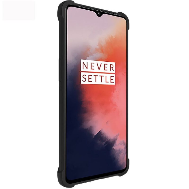 Deksel Til OnePlus 7T Class Protect - Black Metal