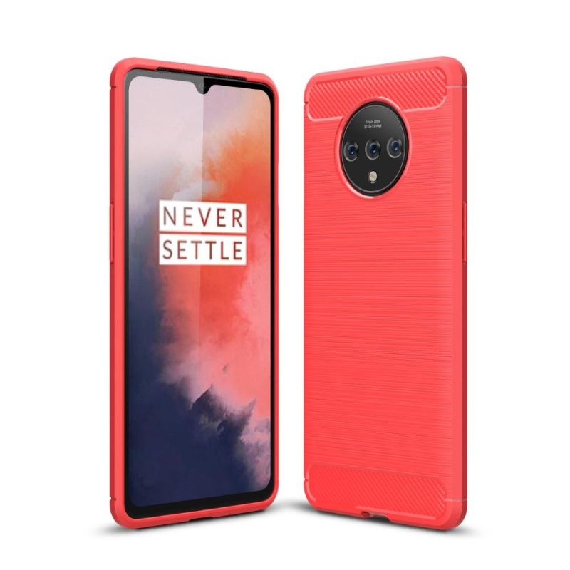 Mobildeksel Til OnePlus 7T Børstet I Gel