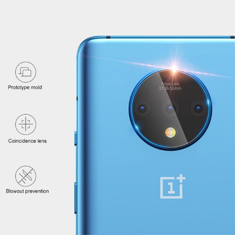 Oneplus 7T - 2 Herdet Glassfilmer For Bakre Kameralinse