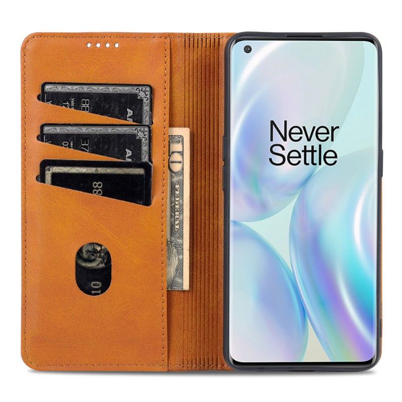 Etui Til OnePlus Nord CE 5G Lommebok Azns Kunstskinn