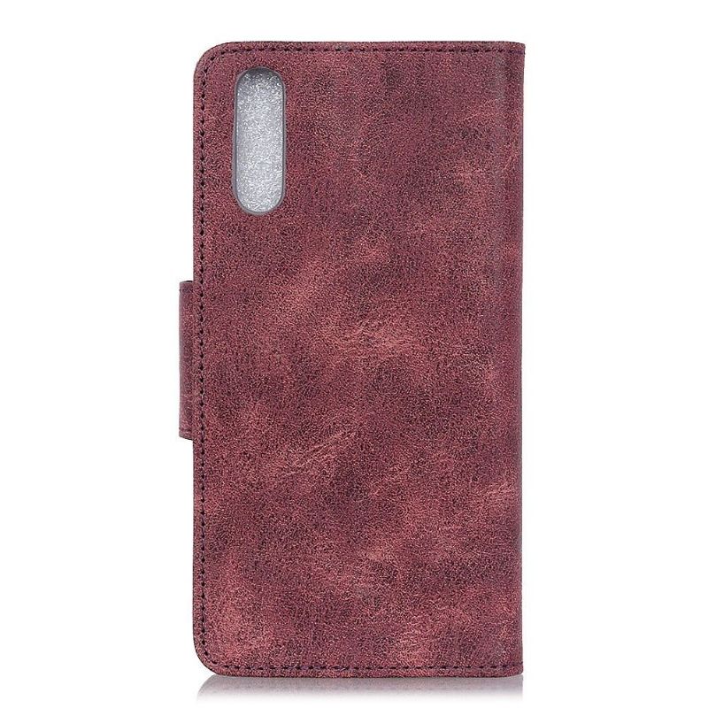 Etui Til Sony Xperia 5 II Anti-fall Edouard Faux Leather Vintage