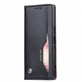 Etui Til Sony Xperia 1 Stand Case Leather Card Holder