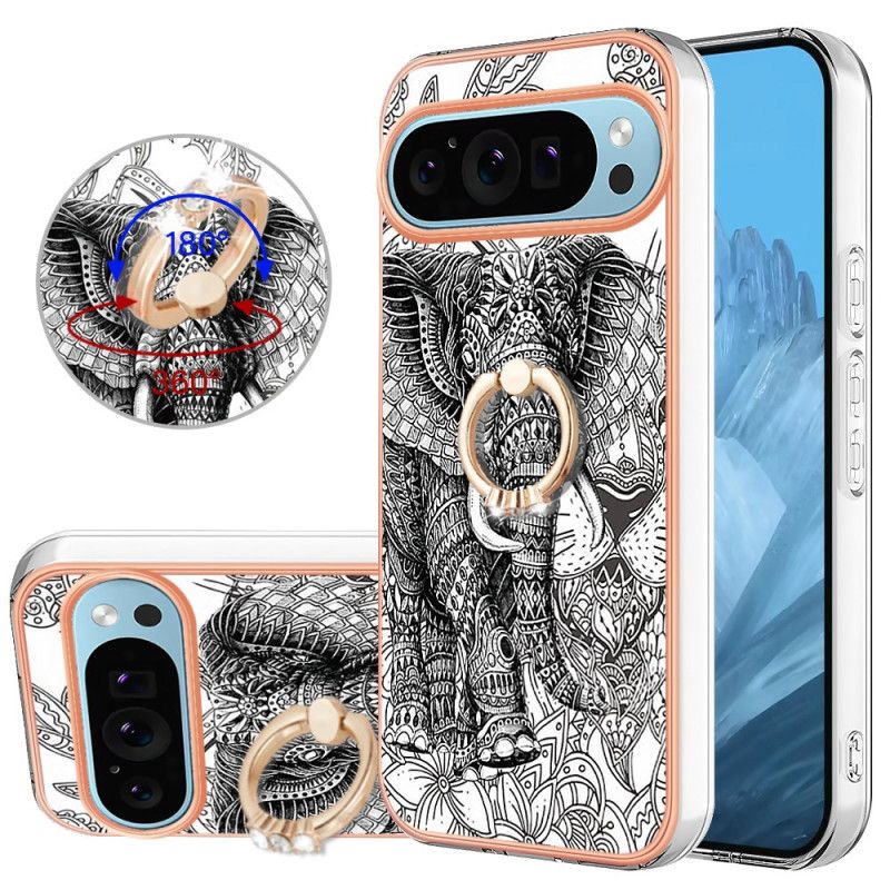 Deksel Google Pixel 9 Pro Xl Elephant Totem Support Ring Beskyttelse Deksel