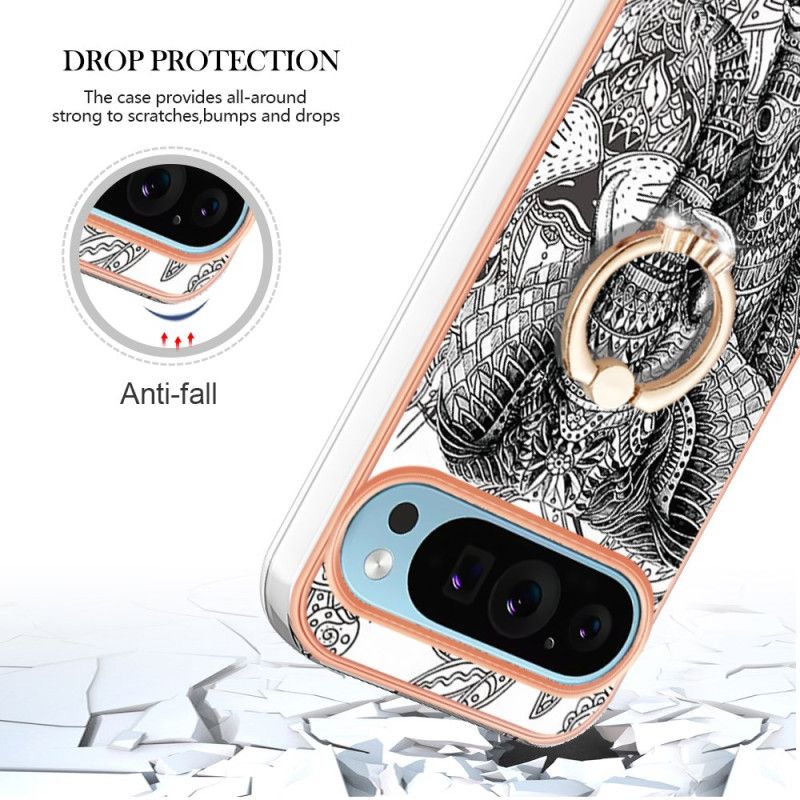 Deksel Google Pixel 9 Pro Xl Elephant Totem Support Ring Beskyttelse Deksel