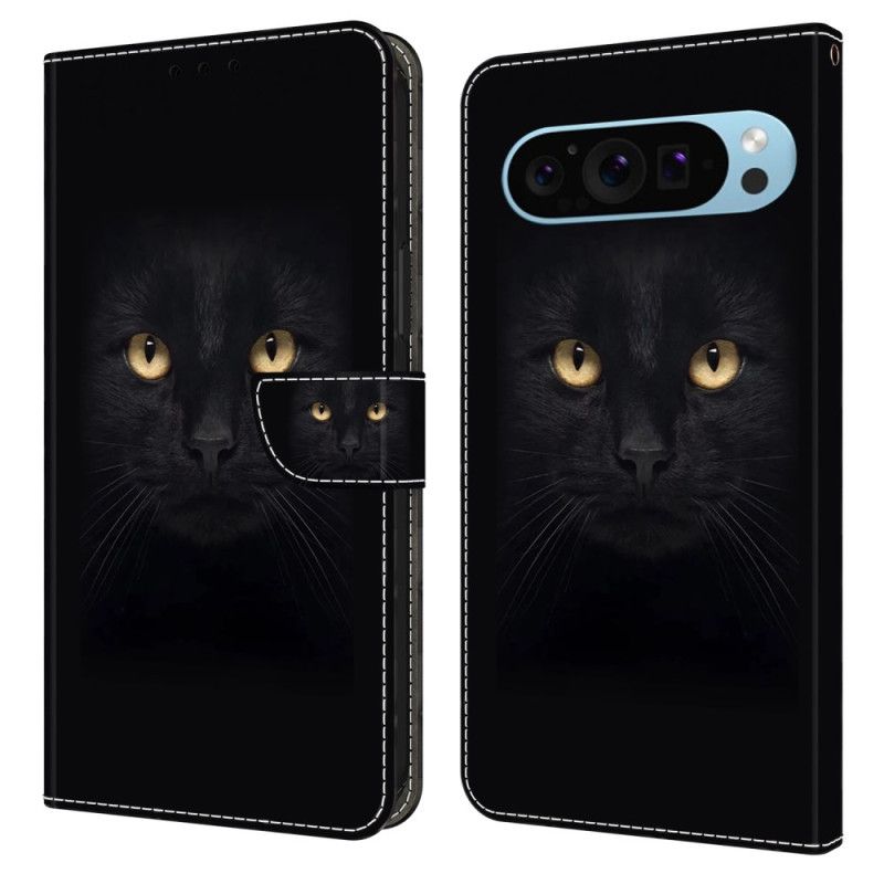 Folio Deksel Google Pixel 9 Pro Xl Svart Katt