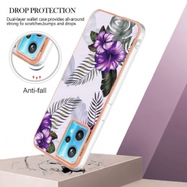 Deksel Til Realme 9 Pro Plus Anti-fall Eksotiske Blomster