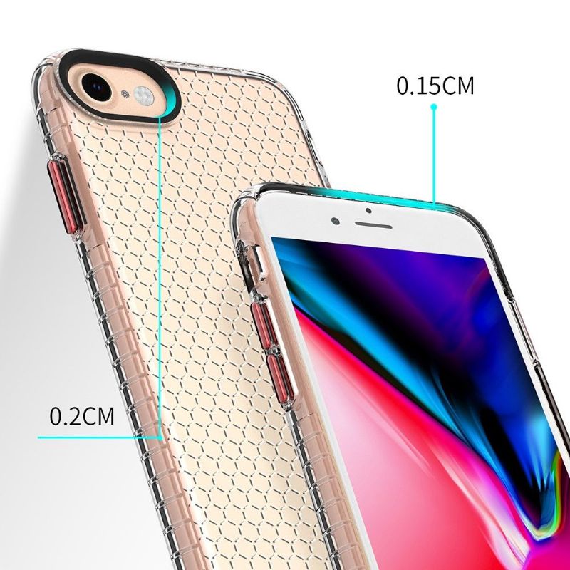 Deksel Til iPhone SE 2022 Silikon Honeycomb