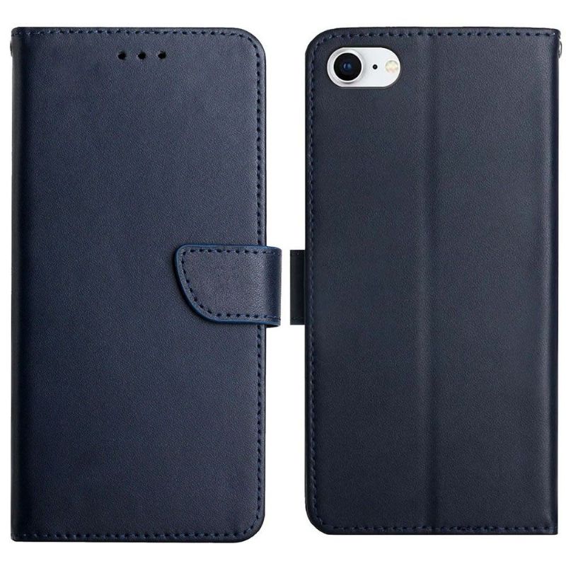 Folio Deksel Til iPhone SE 2022 Smooth Touch Leather