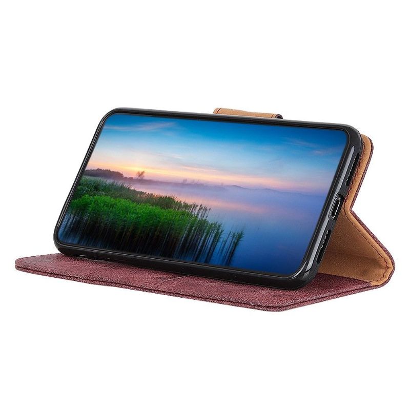 Etui Til Samsung Galaxy A72 4G / A72 5G Anti-fall Edouard Faux Leather Vintage