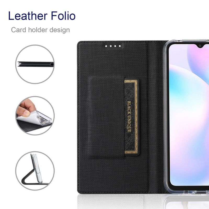 Folio Deksel Til Samsung Galaxy A72 4G / A72 5G Anti-fall Støttefunksjon For Tannregulering