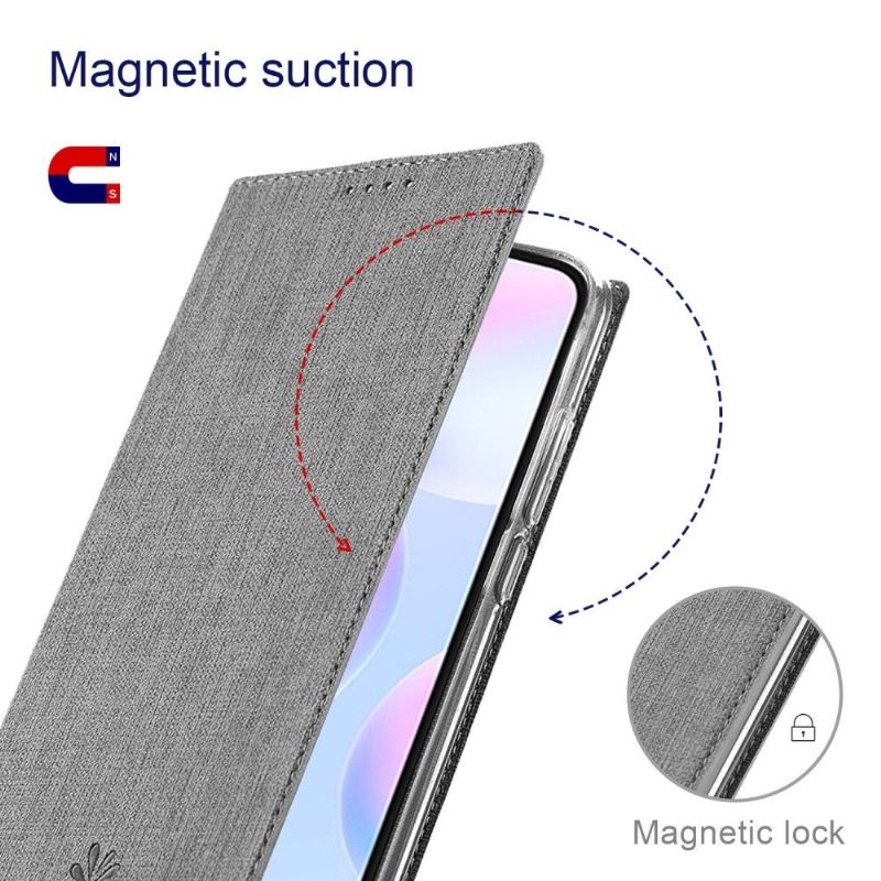 Folio Deksel Til Samsung Galaxy A72 4G / A72 5G Anti-fall Støttefunksjon For Tannregulering