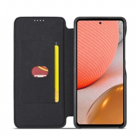 Folio Deksel Til Samsung Galaxy A72 4G / A72 5G Lærdeksel Lc.imeeke Faux Leather