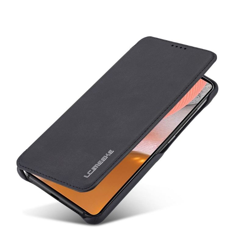 Folio Deksel Til Samsung Galaxy A72 4G / A72 5G Lærdeksel Lc.imeeke Faux Leather